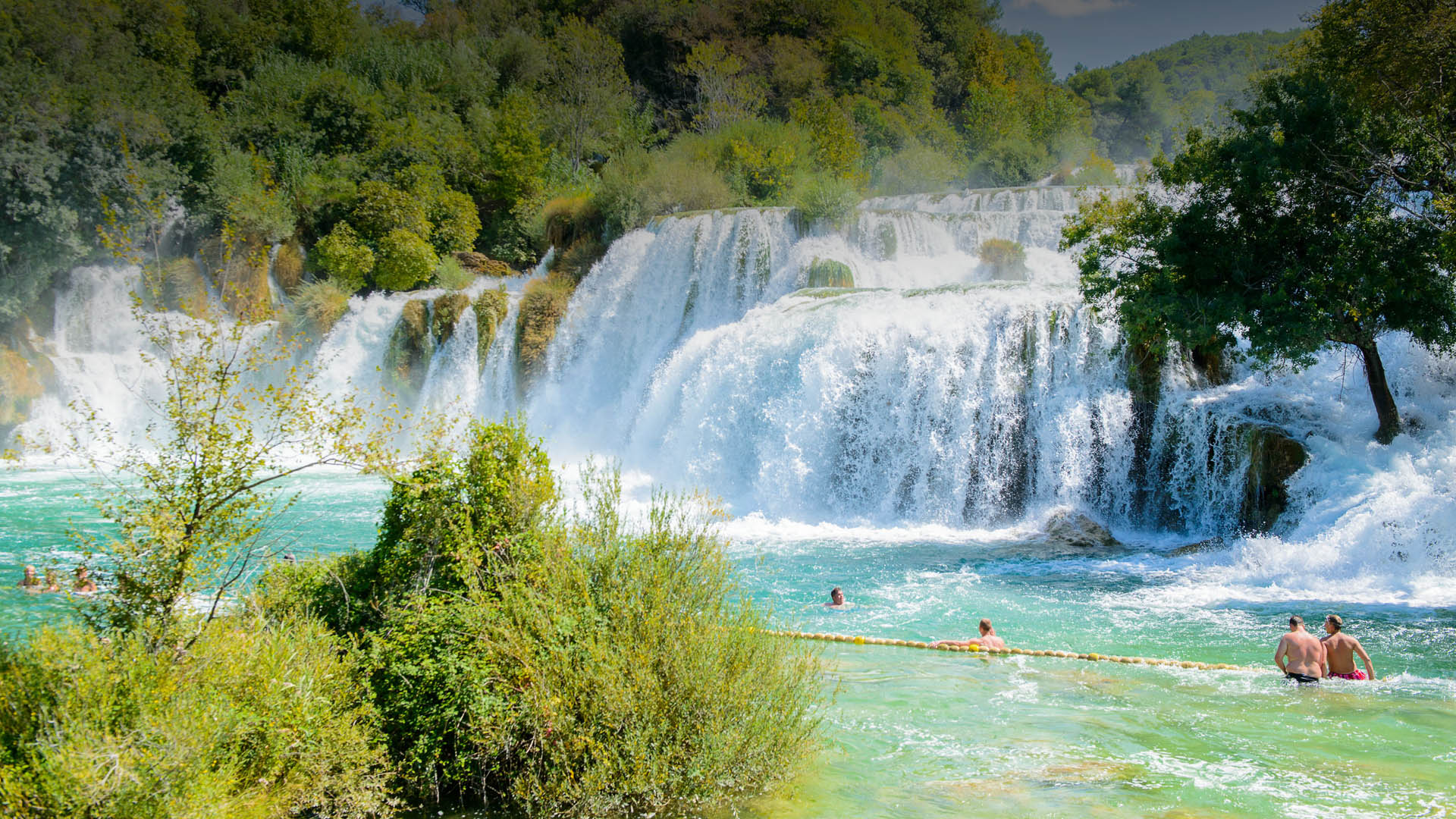 Krka waterfalls from Split