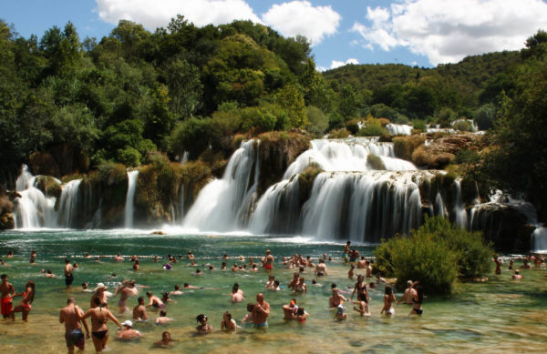 Krka waterfalls from Split